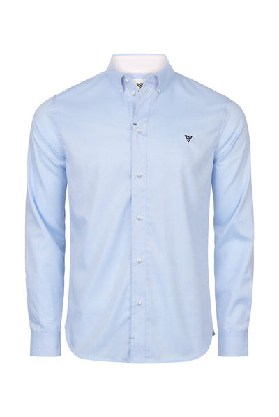 Super Slim Shirt - Azure Blue - Wolf and Baller